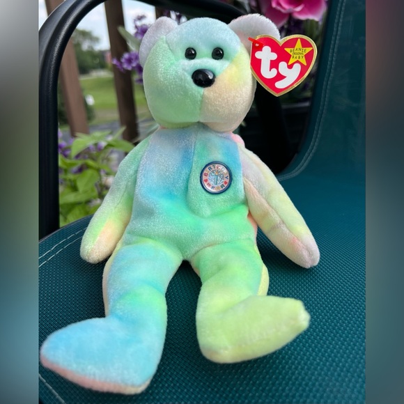 BB Bear” the Bear *RARE FIND* 1999 TY Original Beanie Baby